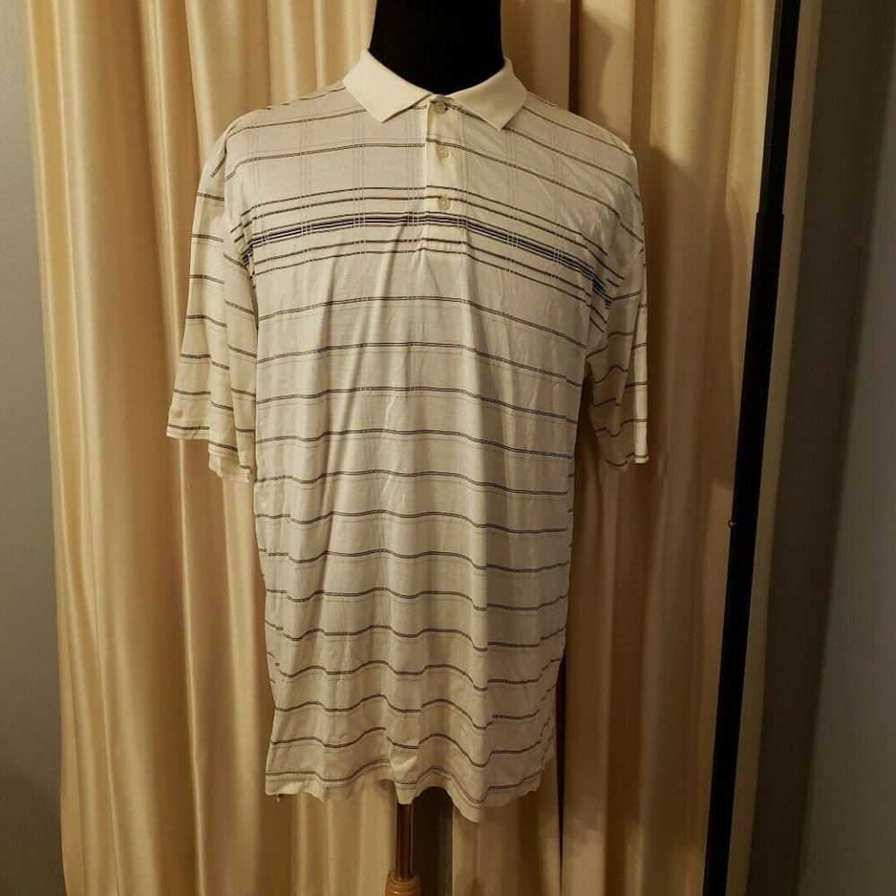 Tehama Polo Shirt Pima Cotton Cream XL